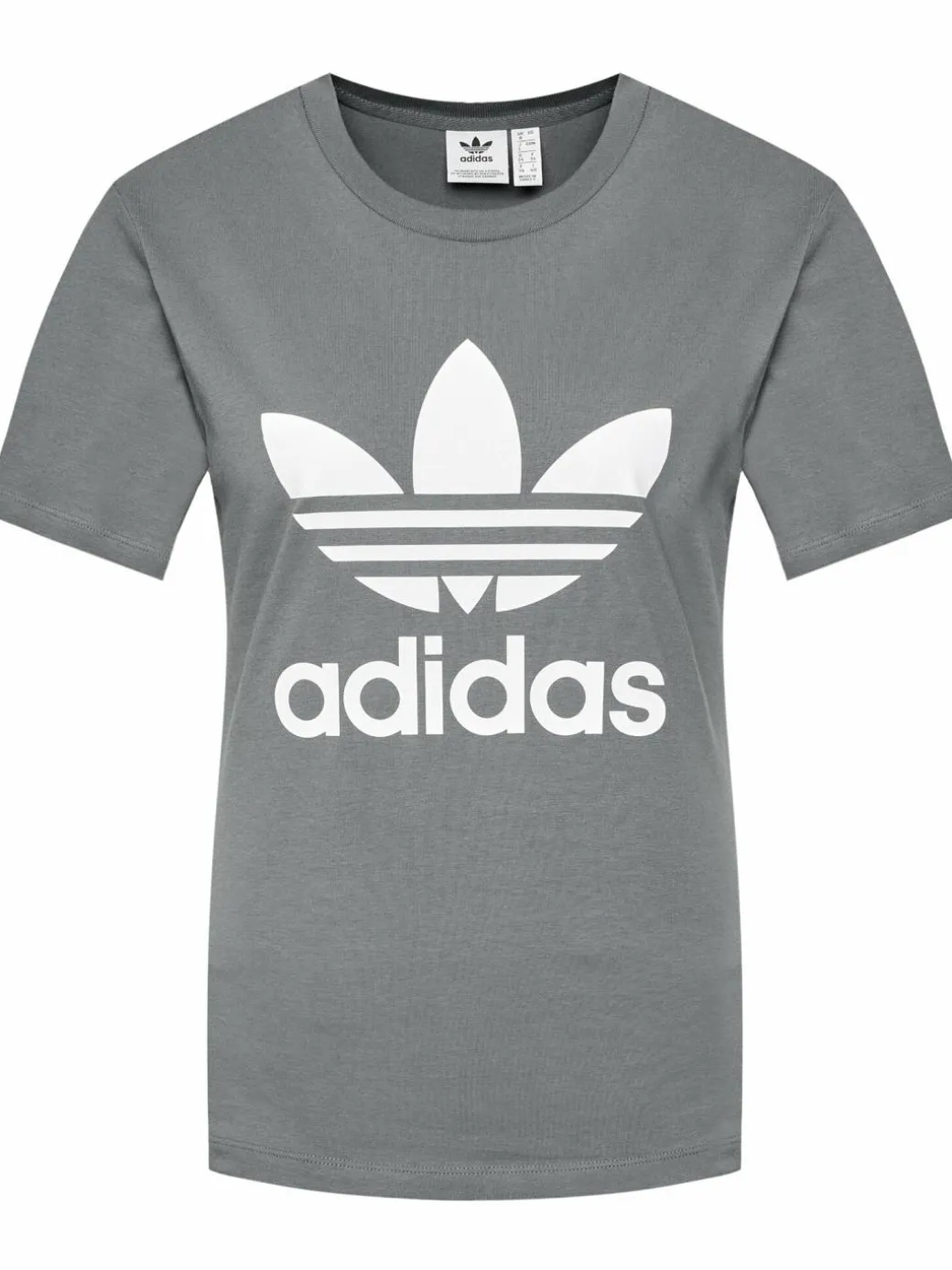 T-shirt adicolor Classics Trefoil GN2903 Grigio Regular Fit