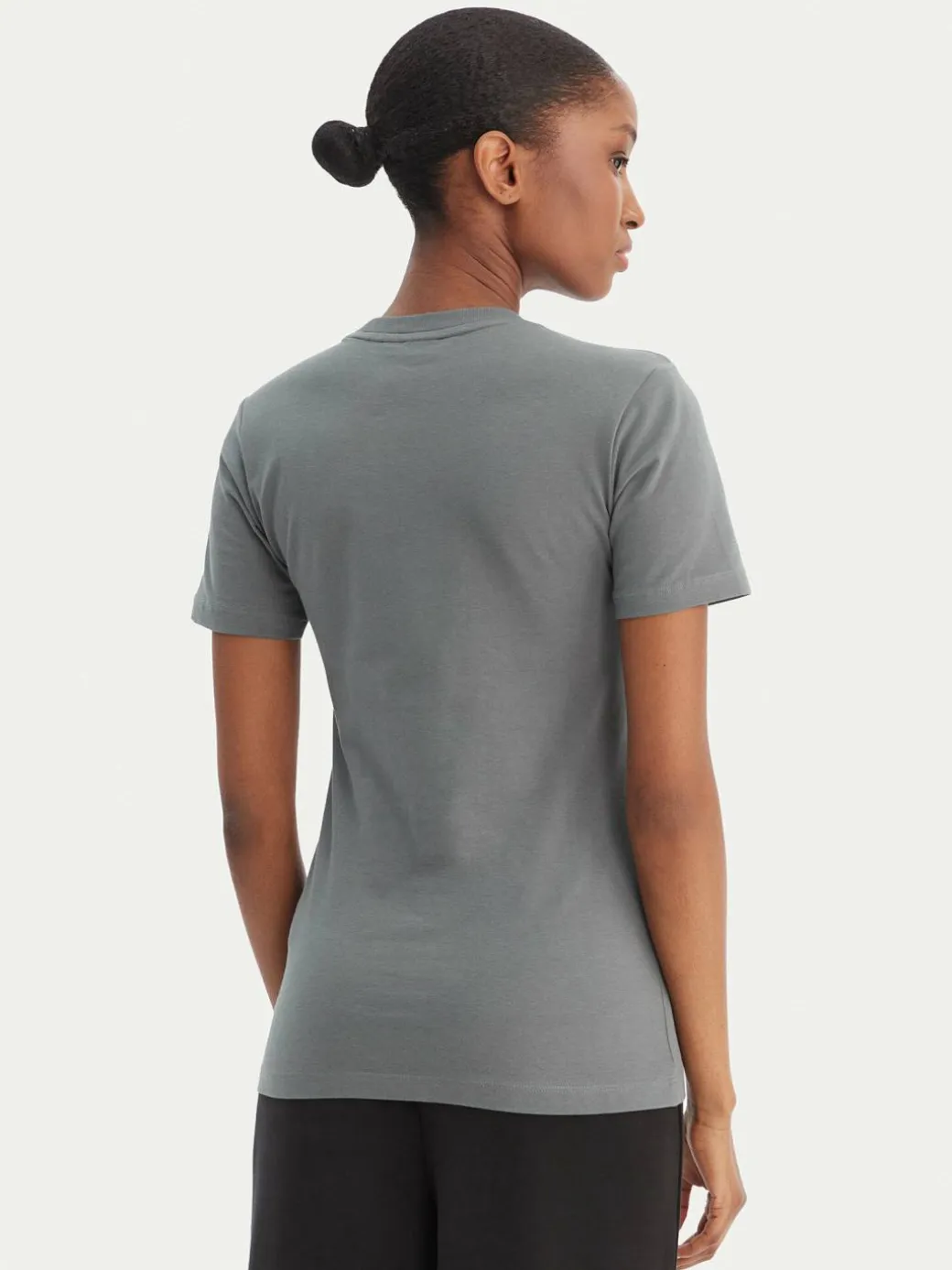 T-shirt adicolor Classics Trefoil GN2903 Grigio Regular Fit