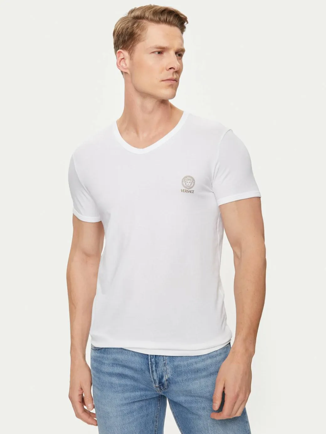 T-shirt AUU01004 Bianco Regular Fit