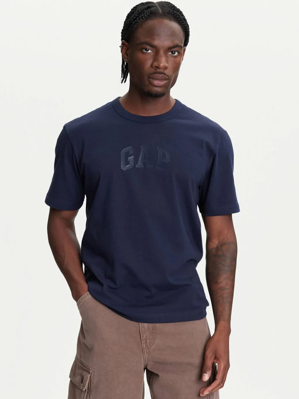 T-shirt 782369-00 Blu scuro Regular Fit