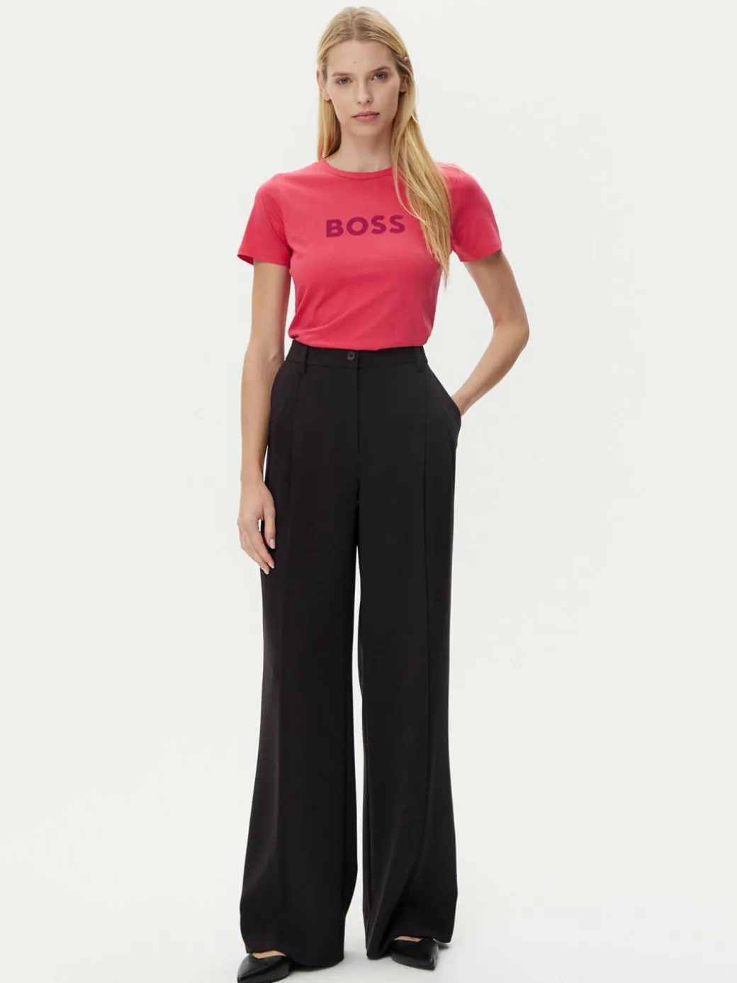 T-shirt C_Elogo_5 50501139 Rosa Regular Fit