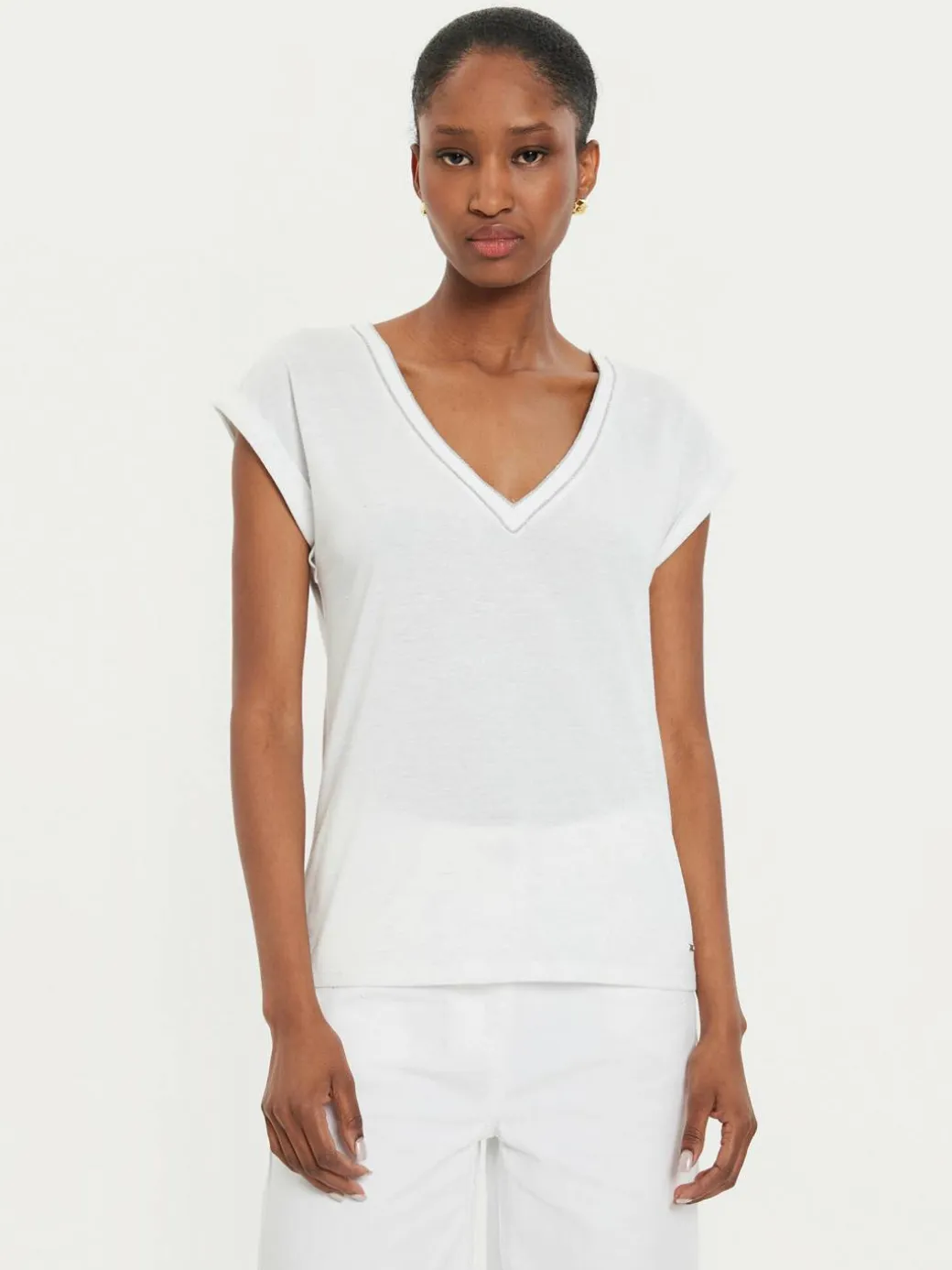 T-shirt 242-DAYA Bianco Regular Fit