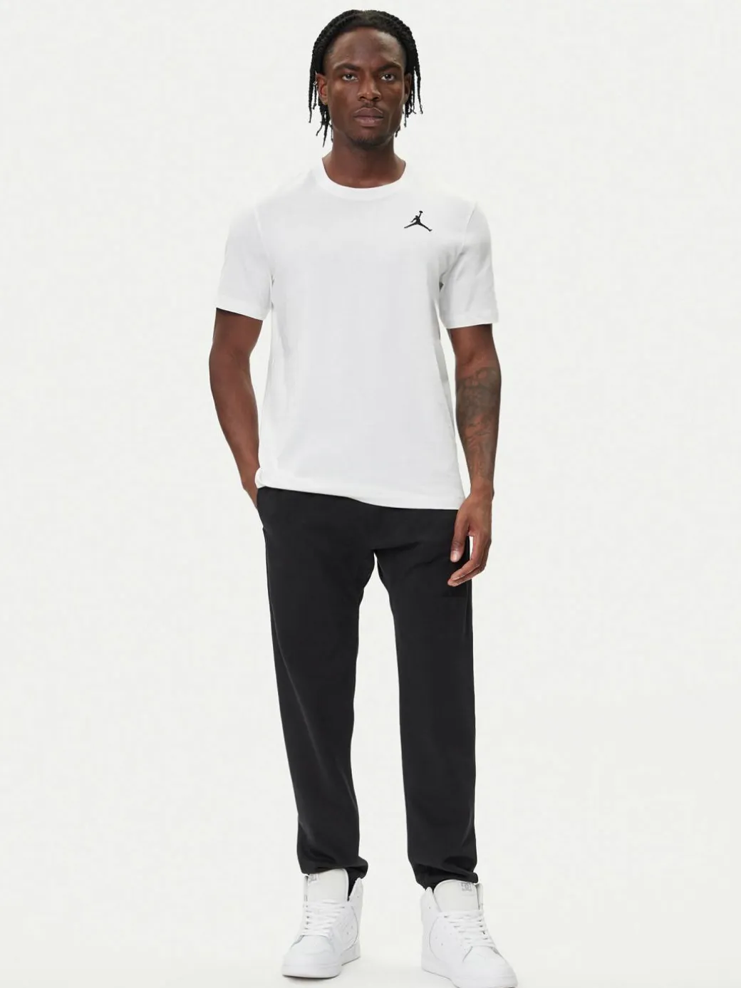 T-shirt DC7485-100 Bianco Regular Fit