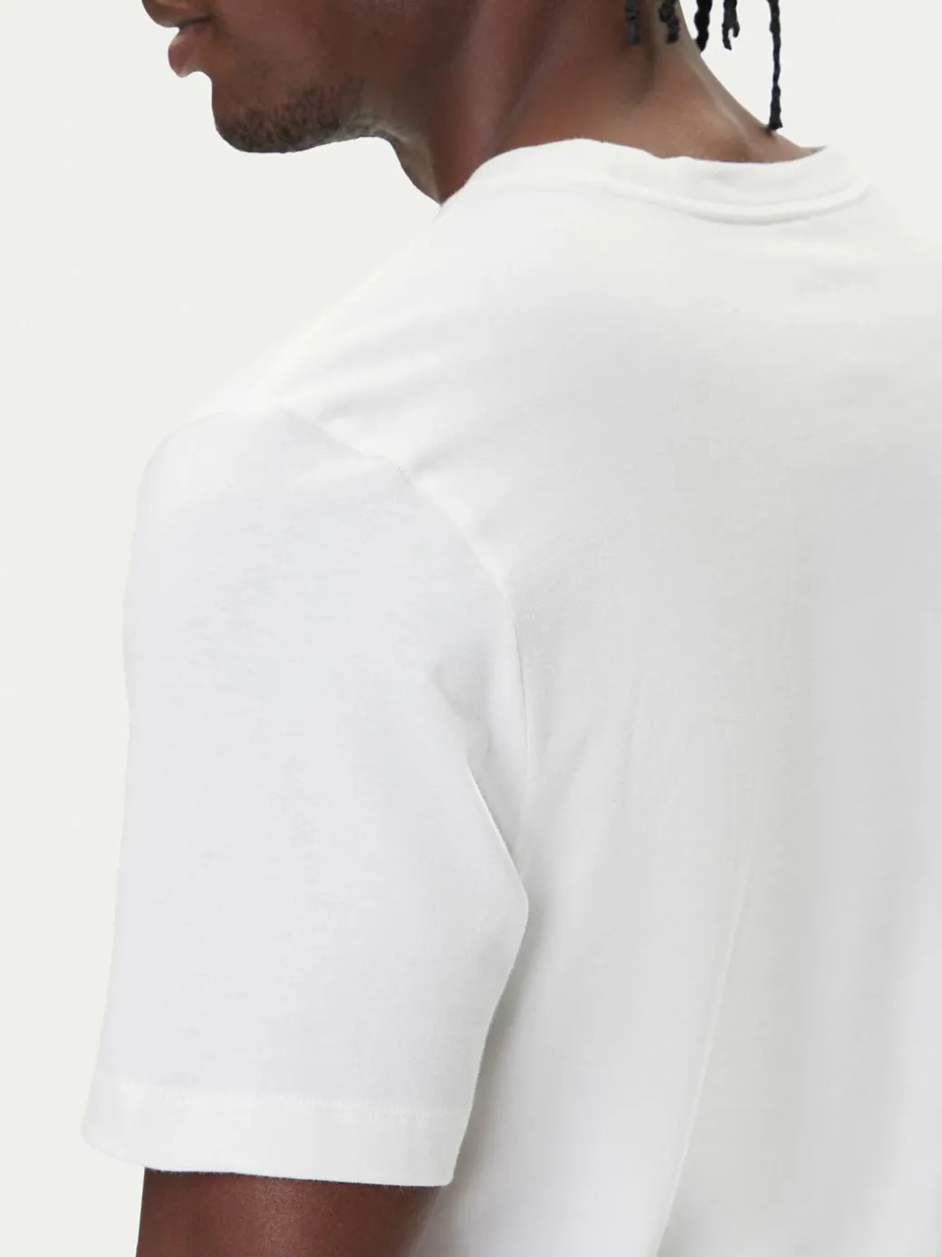 T-shirt DC7485-100 Bianco Regular Fit