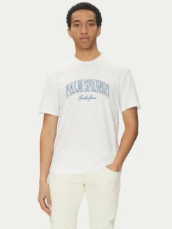 T-shirt Detroit 12268441 Bianco Relaxed Fit