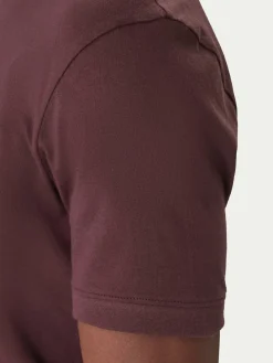 T-shirt Diragolino 50447978 Bordeaux Regular Fit