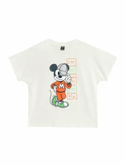 T-shirt Disney Mickey Mouse JL9169 Bianco Loose Fit