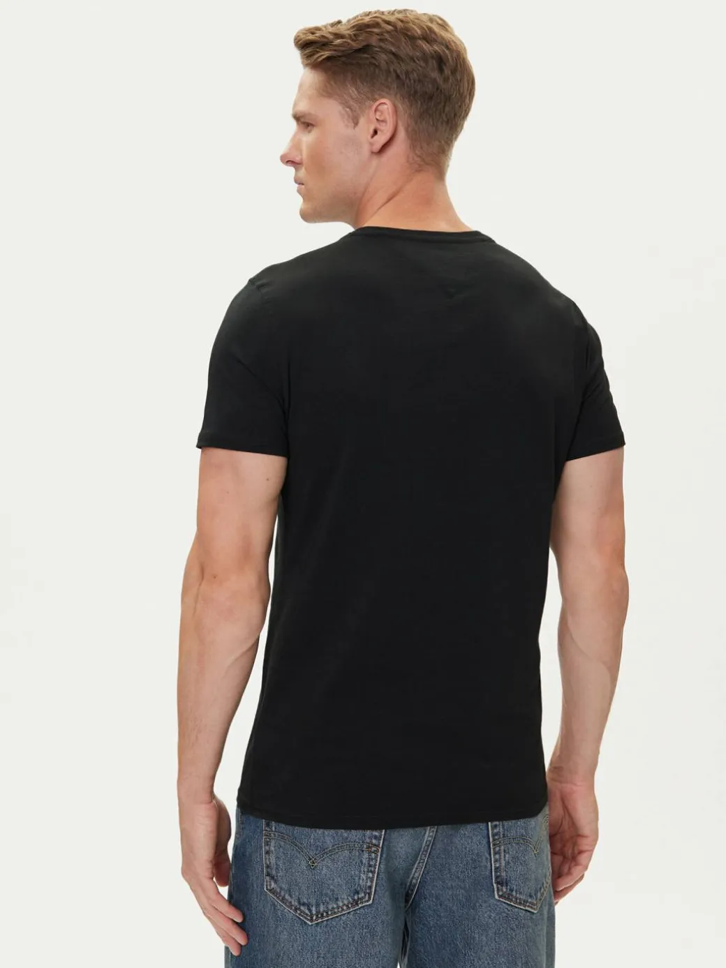 T-shirt DM0DM04411 Nero Slim Fit