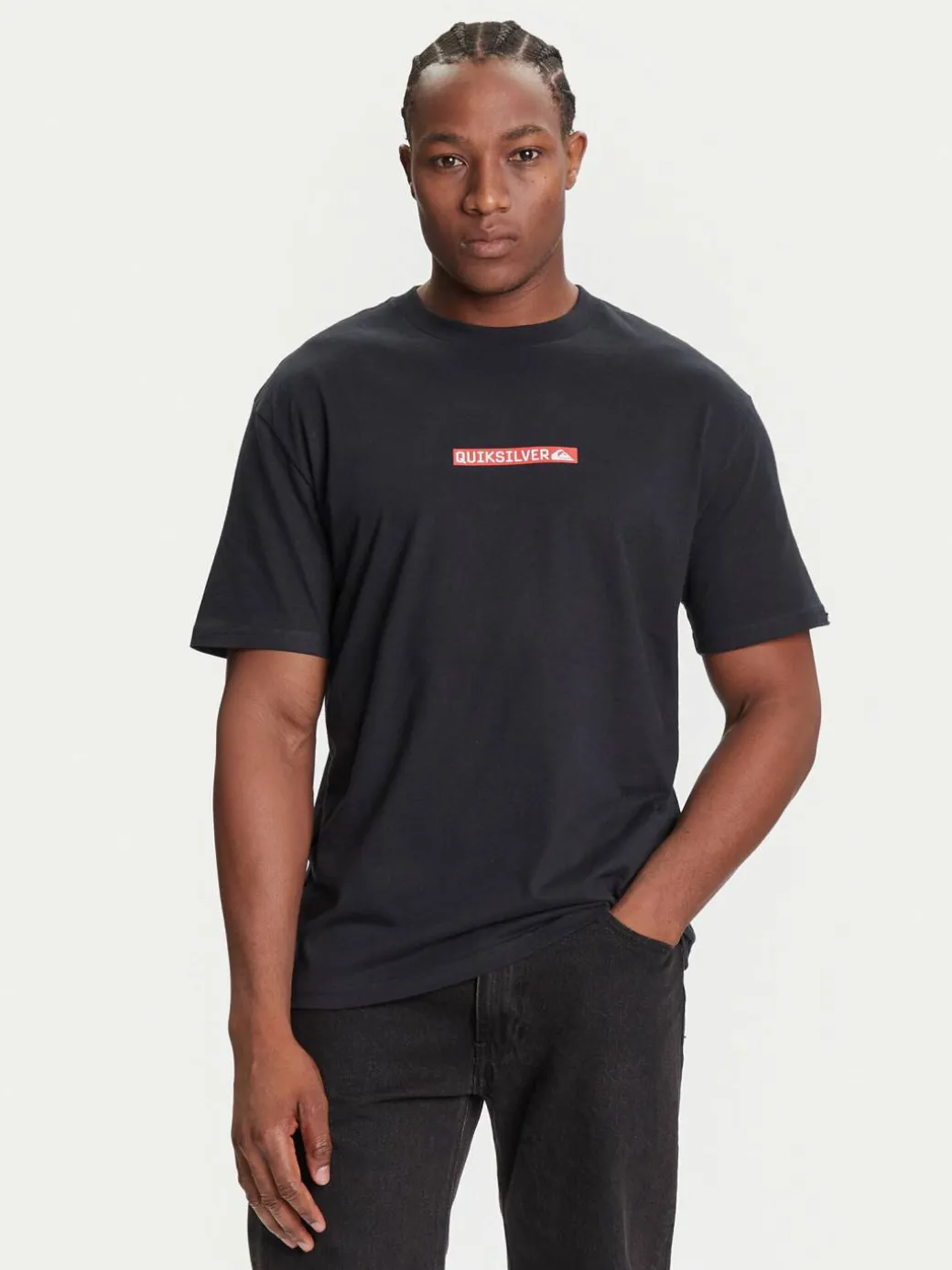 T-shirt Dna Clicker Tee EQYZT08207 Nero Comfort Fit
