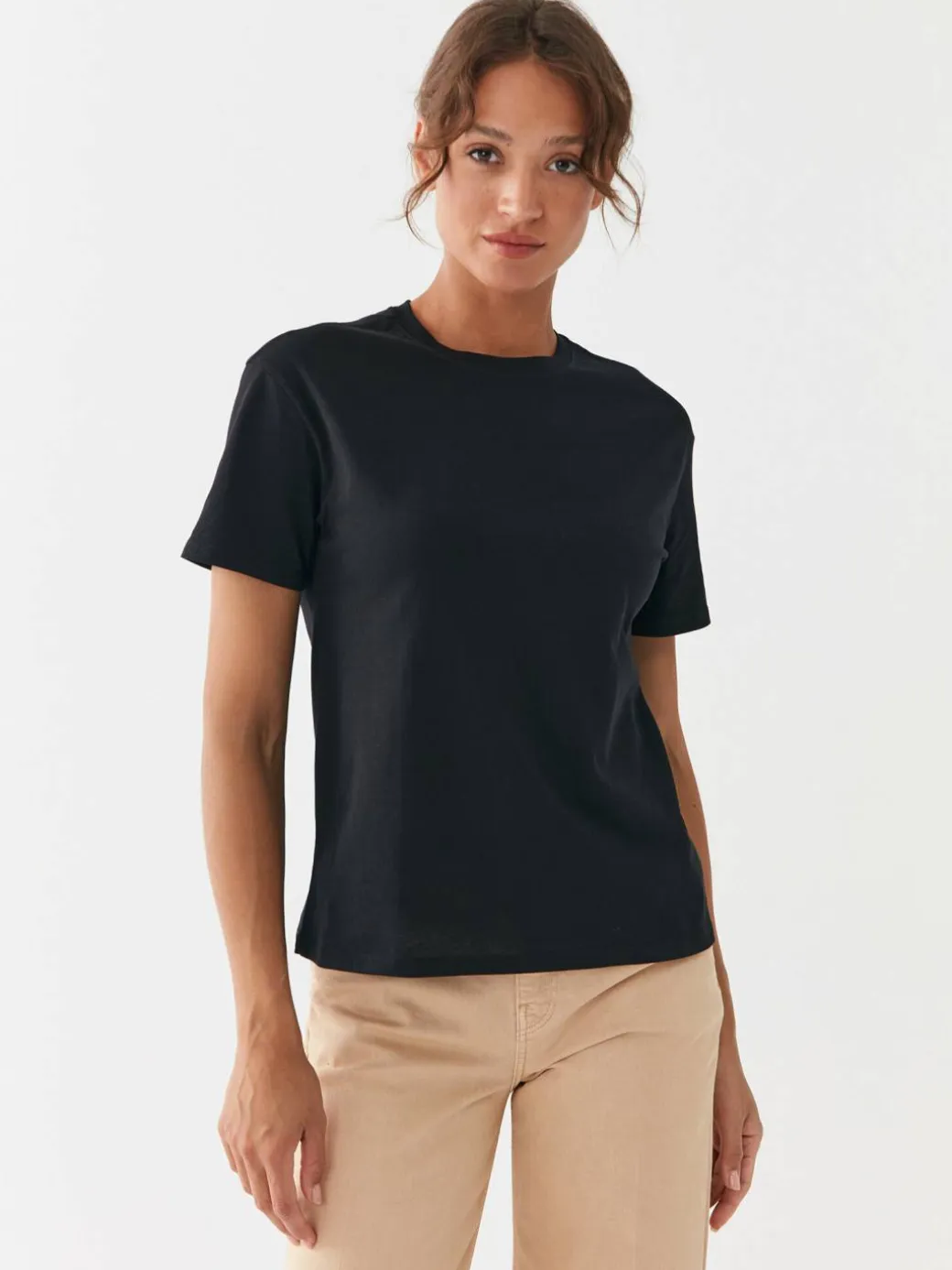 T-shirt 3096D102O Nero Regular Fit
