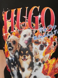 T-shirt Dugie 50538259 Nero Oversize