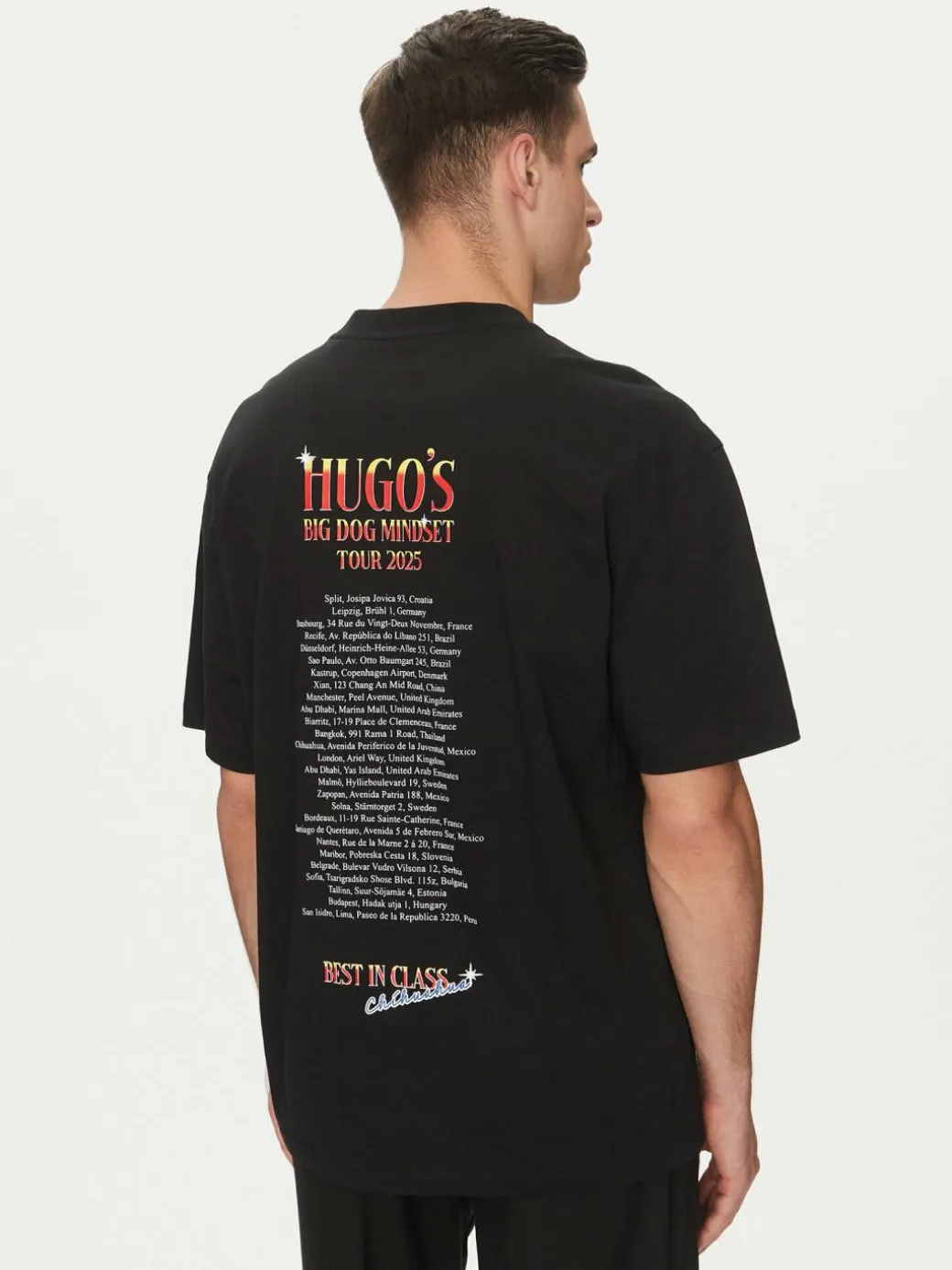 T-shirt Dugie 50538259 Nero Oversize