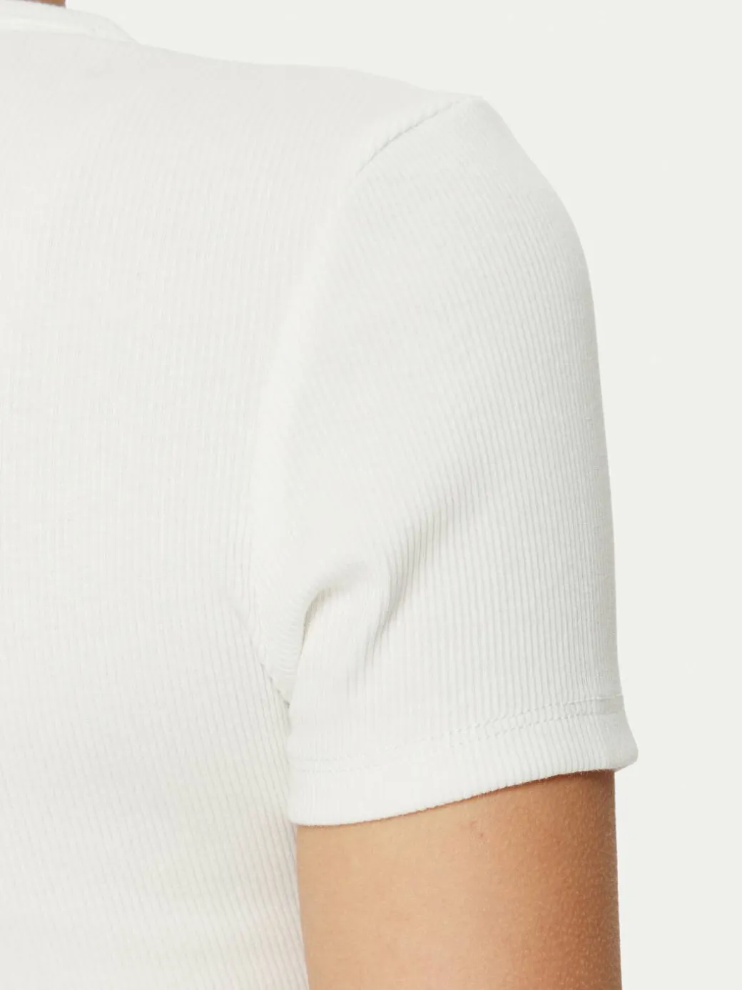 T-shirt DW0DW20463 Bianco Slim Fit