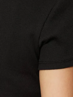 T-shirt DW0DW19502 Nero Slim Fit