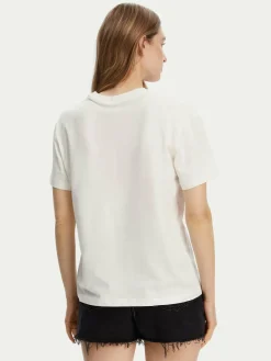 T-shirt EBJZT00424 Bianco Relaxed Fit