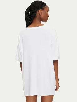 T-shirt E5GI07 K68D2 Bianco Regular Fit