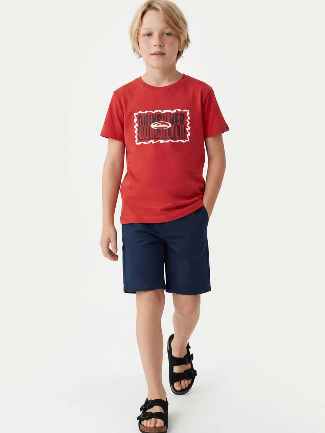 T-shirt Ev Gotam Foam EQKZT03568 Rosso Regular Fit