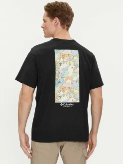 T-shirt Explorers Canyon™ 2036451 Nero Regular Fit