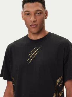 T-shirt FAEC MTK8358 STE001N Nero Loose Fit
