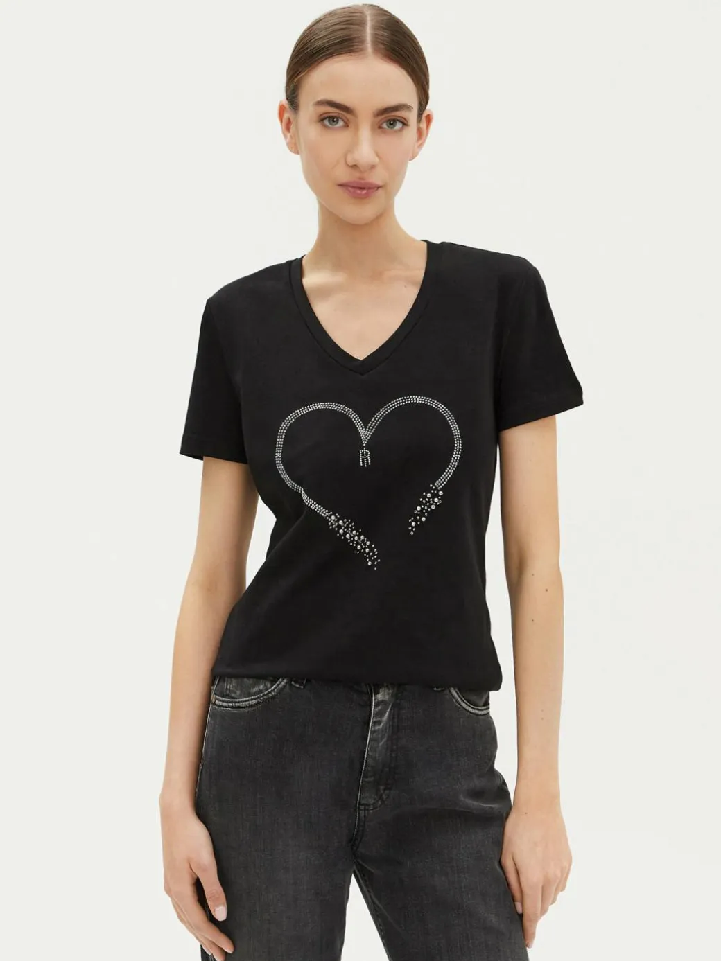 T-shirt FP25ST3007J401N5 Nero Regular Fit