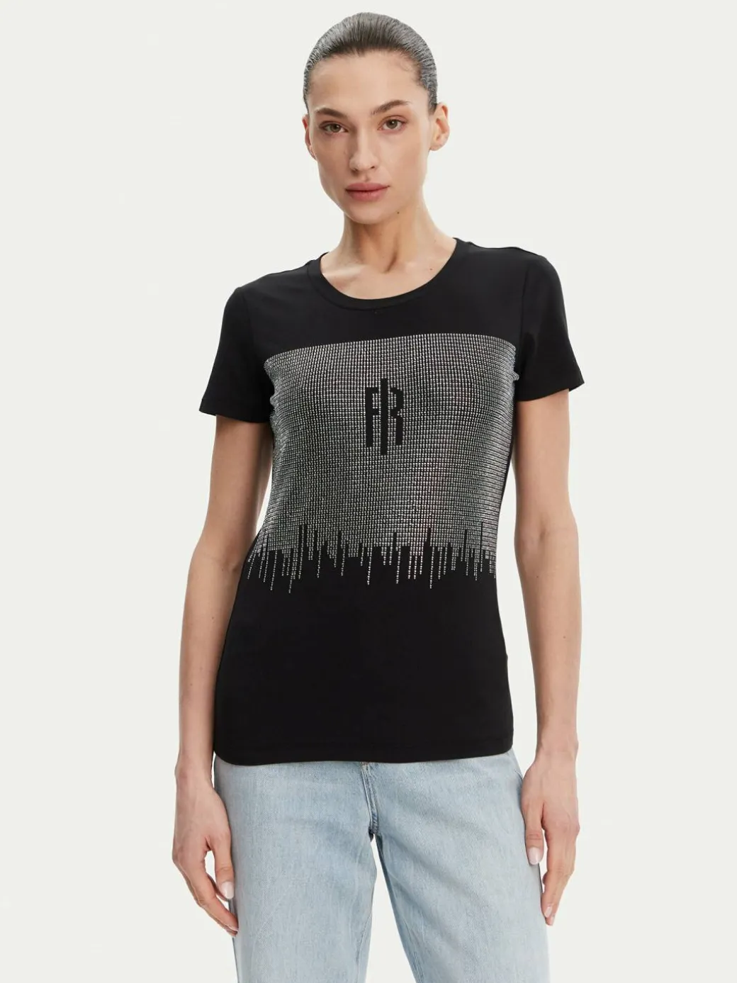 T-shirt FP25ST3002J449N4 Nero Regular Fit