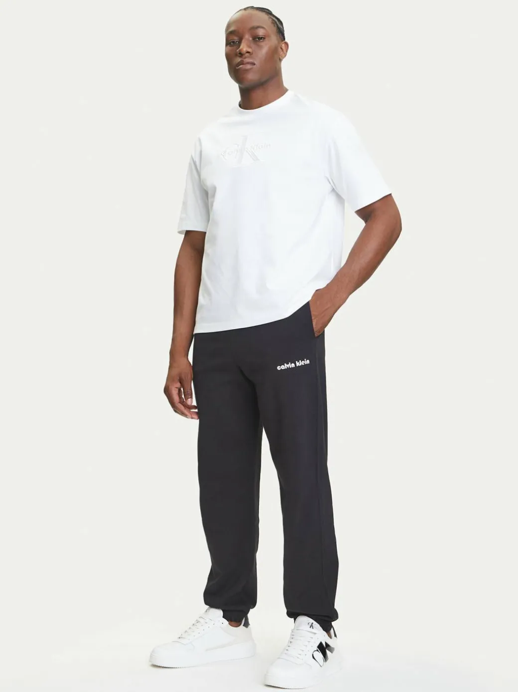 T-shirt Hero Monologo LV04RB295G Bianco Relaxed Fit