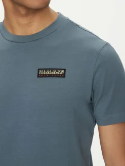 T-shirt Iaato NP0A4HFZ Blu Regular Fit