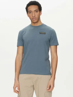 T-shirt Iaato NP0A4HFZ Blu Regular Fit