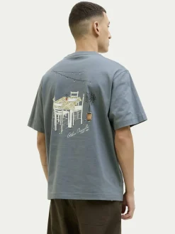 T-shirt Islington 12273015 Blu Loose Fit