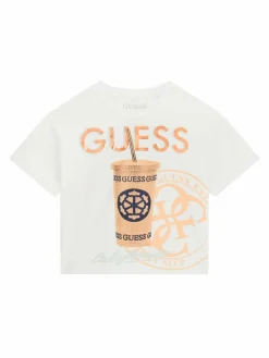 T-shirt J6GI06 K6YW4 Bianco Relaxed Fit