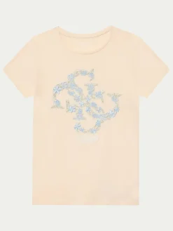 T-shirt J5GI02 K6YW4 Rosa Regular Fit