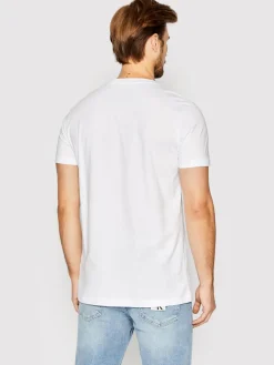 T-shirt J30J320935 Bianco Slim Fit
