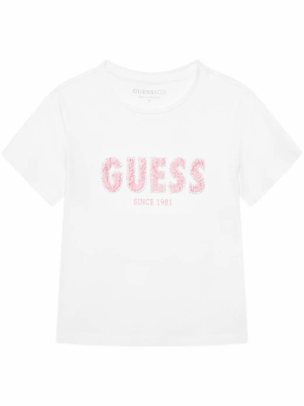 T-shirt J6RI24 K6YW4 Bianco Regular Fit