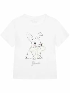 T-shirt J6RI24 K6YW4 Bianco Regular Fit