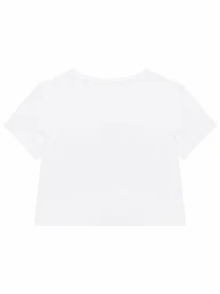T-shirt J6RI02 K6YW4 Bianco Relaxed Fit