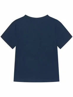 T-shirt J6RI24 K6YW4 Blu scuro Regular Fit