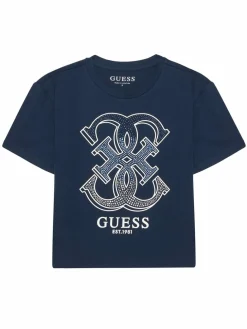 T-shirt J6RI28 K6YW4 Blu scuro Regular Fit