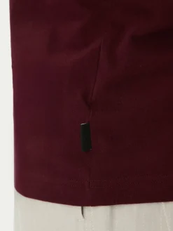 T-shirt JW2976 Bordeaux Loose Fit