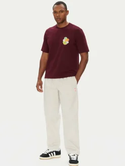 T-shirt JW2976 Bordeaux Loose Fit