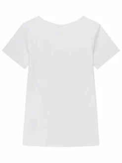 T-shirt J5YP03 KB1O1 Bianco Regular Fit
