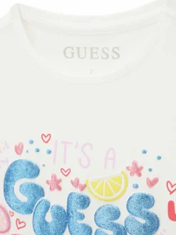 T-shirt K6GI11 K6YW4 Bianco Regular Fit