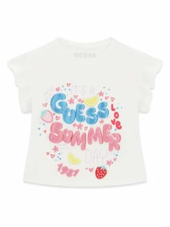 T-shirt K6GI11 K6YW4 Bianco Regular Fit