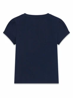 T-shirt K6GI07 K6YW4 Blu scuro Regular Fit
