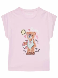 T-shirt K6GI18 K6YW4 Rosa Regular Fit