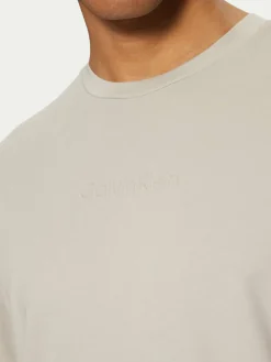 T-shirt K10K114167 Beige Slim Fit