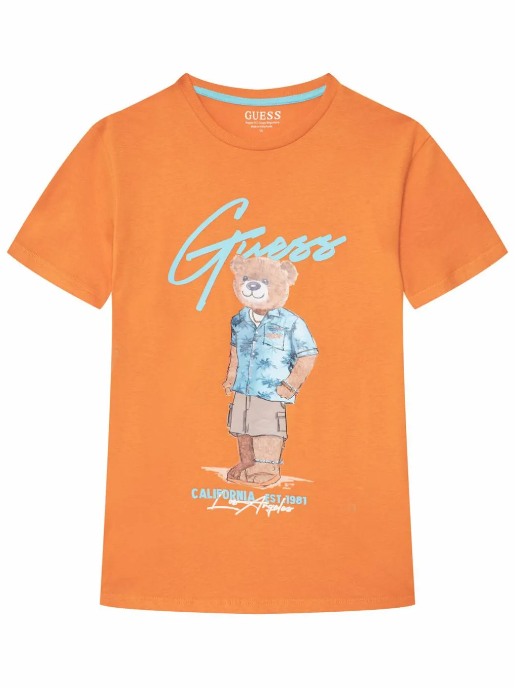 T-shirt L6GI09 K8HM4 Arancione Regular Fit