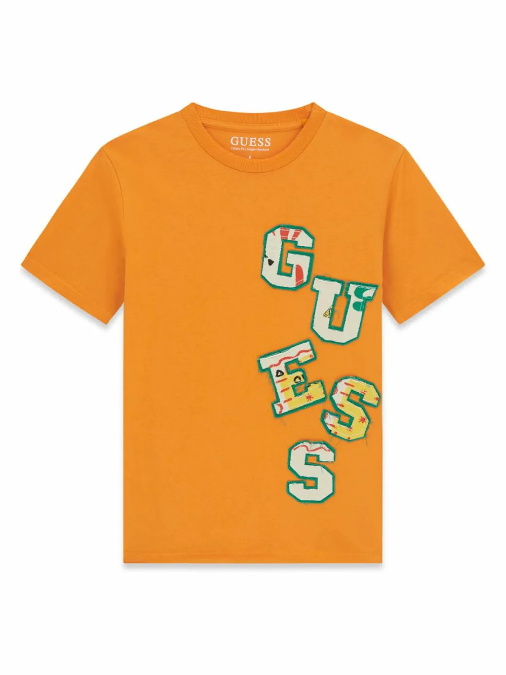 T-shirt L6GI02 K8HM4 Arancione Relaxed Fit