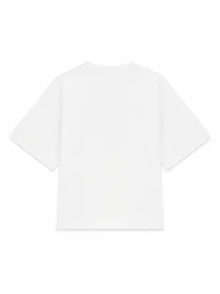 T-shirt L6GI18 K8HM4 Bianco Relaxed Fit