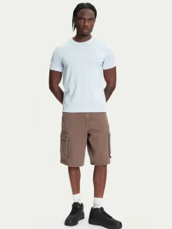 T-shirt Logo Korpo Cafers 304J150 Celeste Slim Fit