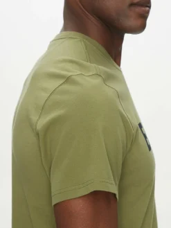 T-shirt Logo MTS0531OL39 Verde Tailored Fit